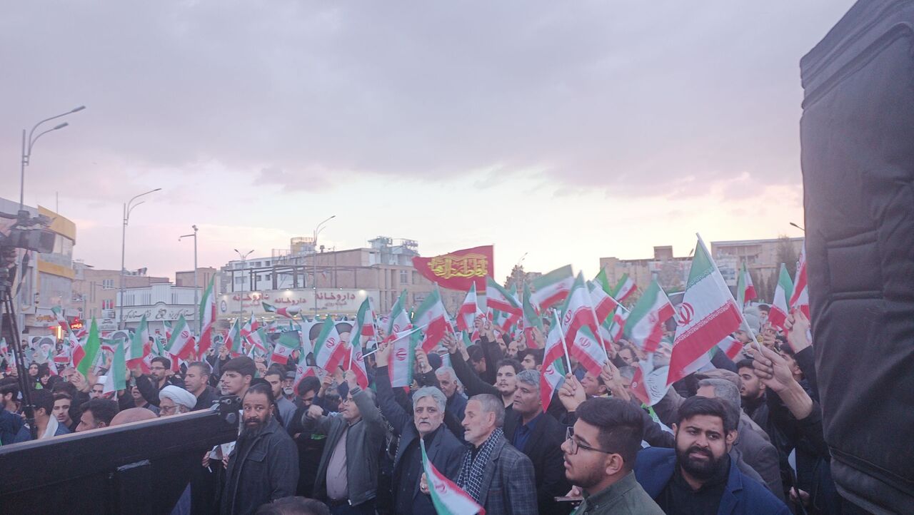 اجتماع عظیم سوگواران رهبر معظم انقلاب اسلامی در کرمان
